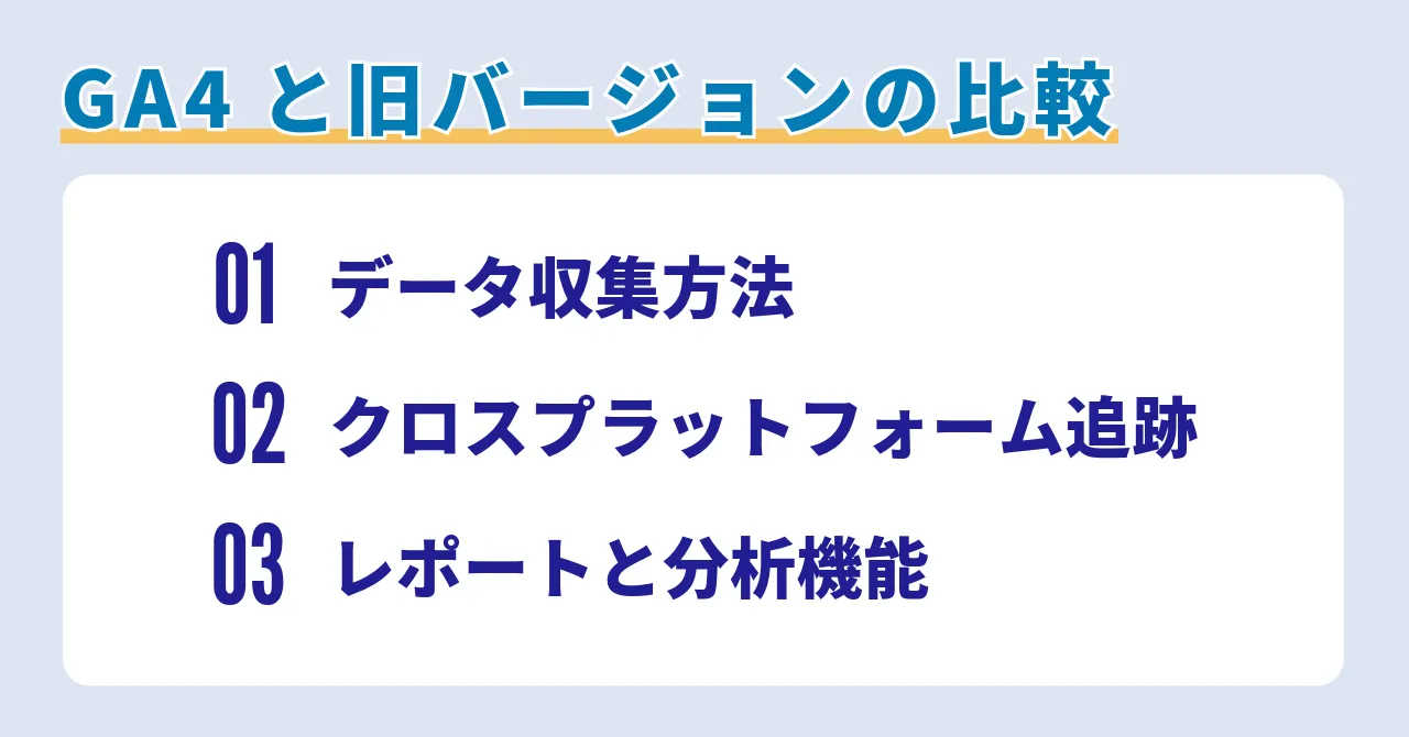 GA4 設定 トラッキング Google Analytics 4の使い方 主要機能