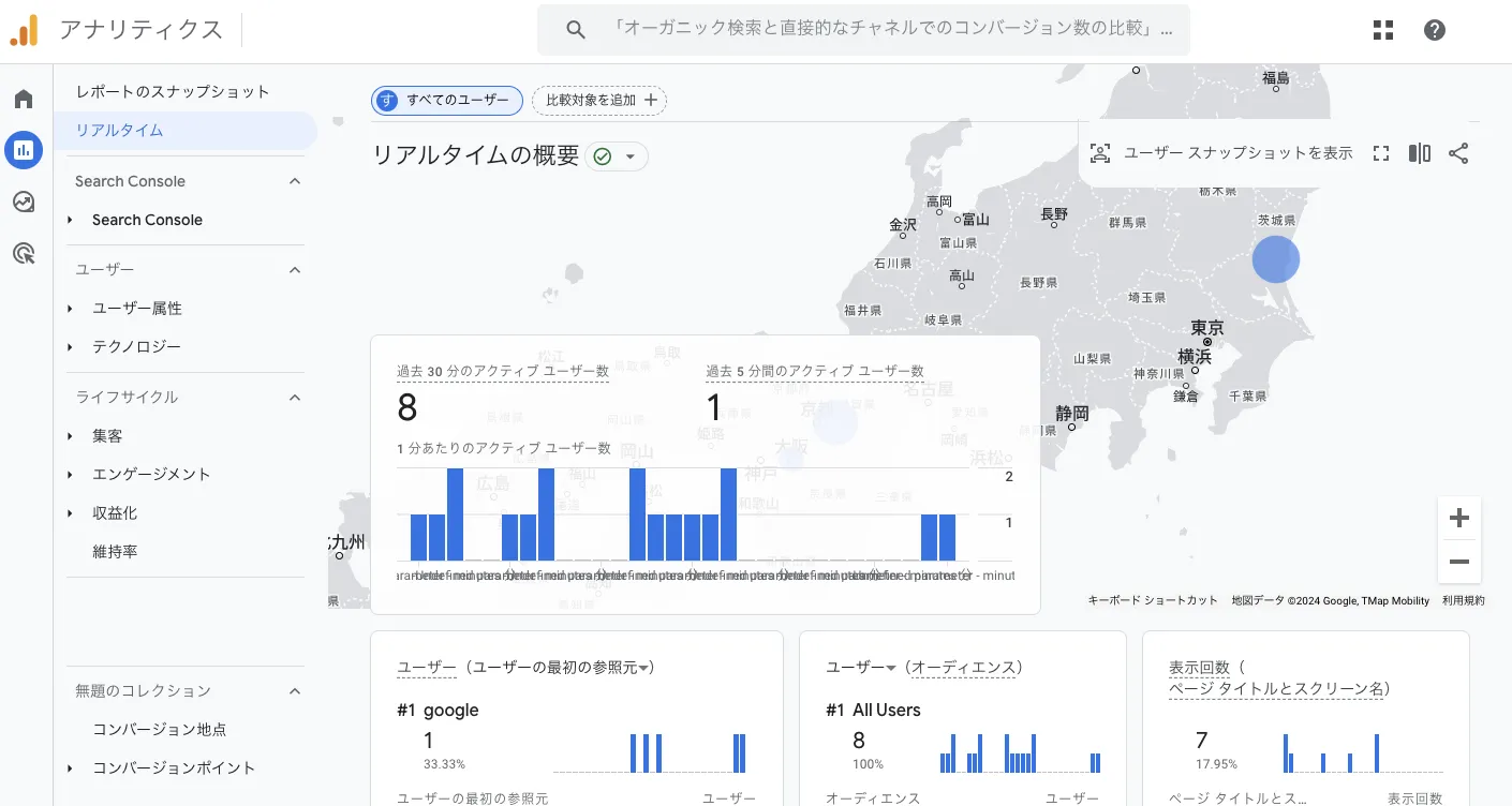 GA4 セッション 合わない 定義 見方 リアルタイムレポート