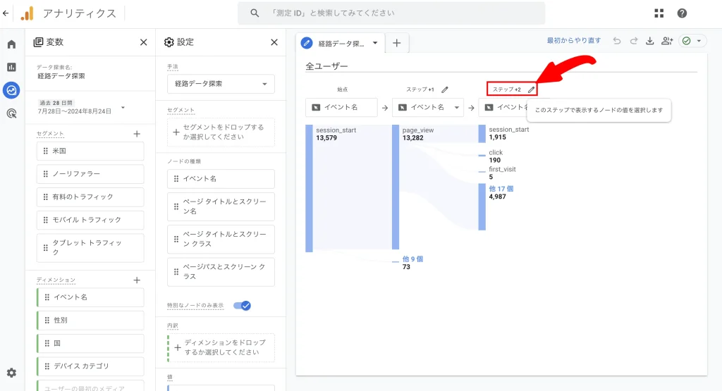 GA4 コンバージョン 設定 経路 率 とは キーベント