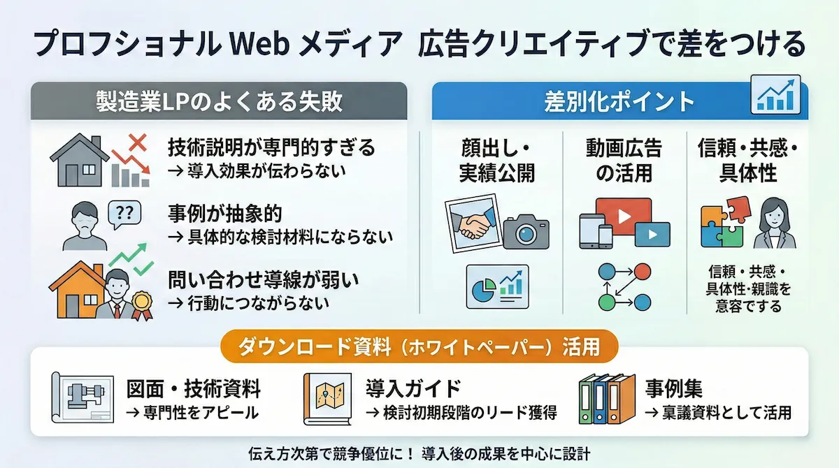 製造業 Webマーケティング