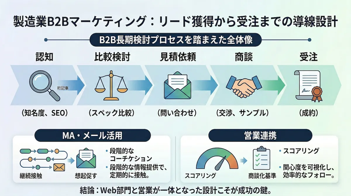 製造業 Webマーケティング