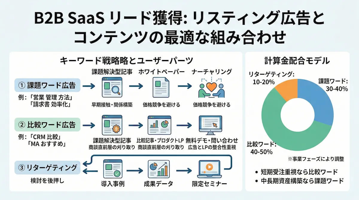 SaaS リード獲得