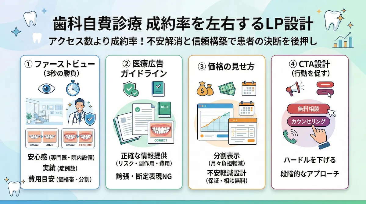 歯科 集客 自費診療